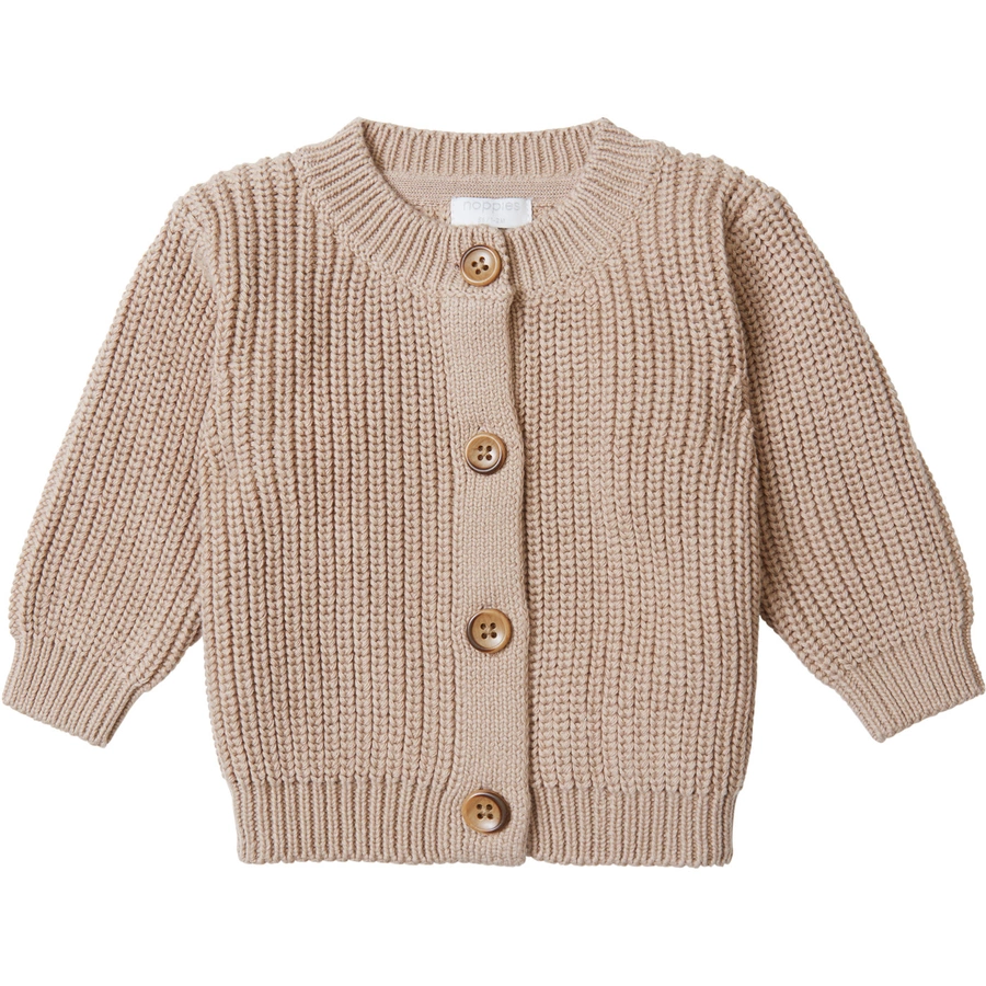 Noppies Strickjacke Blaine Warm Taupe