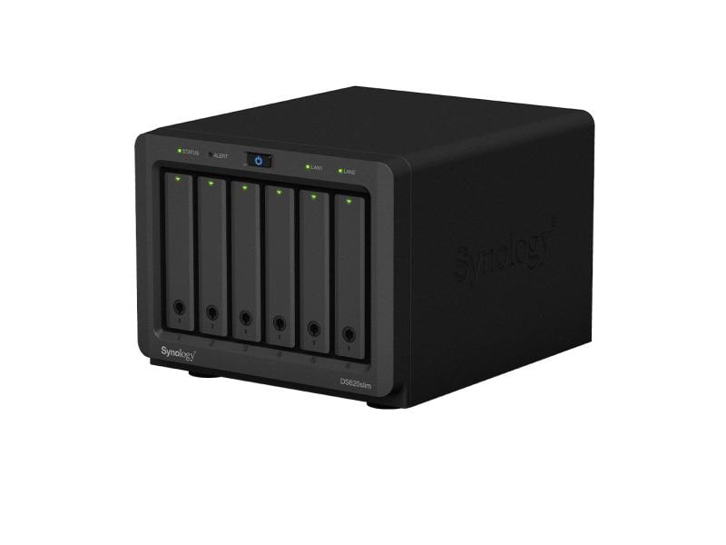 Synology NAS DiskStation DS620 slim, 6-bay Kompaktes, aber leistungsstarkes 6-Bay NAS