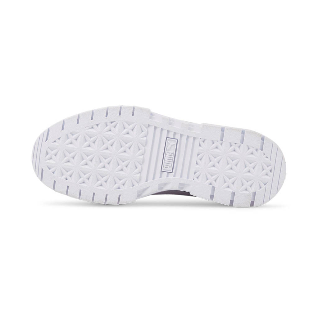 Puma Mayze Lth leren sneakers wit/goud