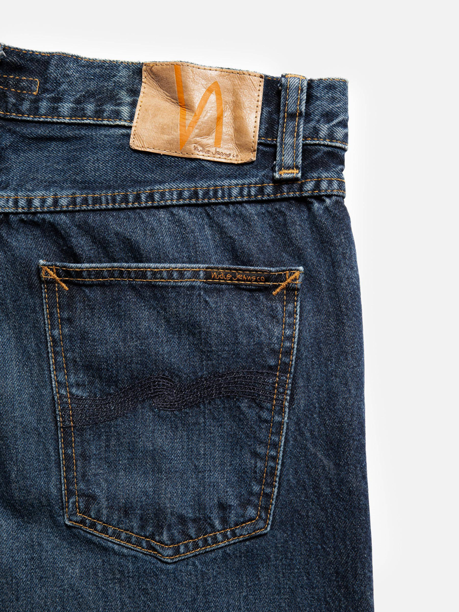 Nudie Jeans regular fit jeans Steady Eddy II blue soil