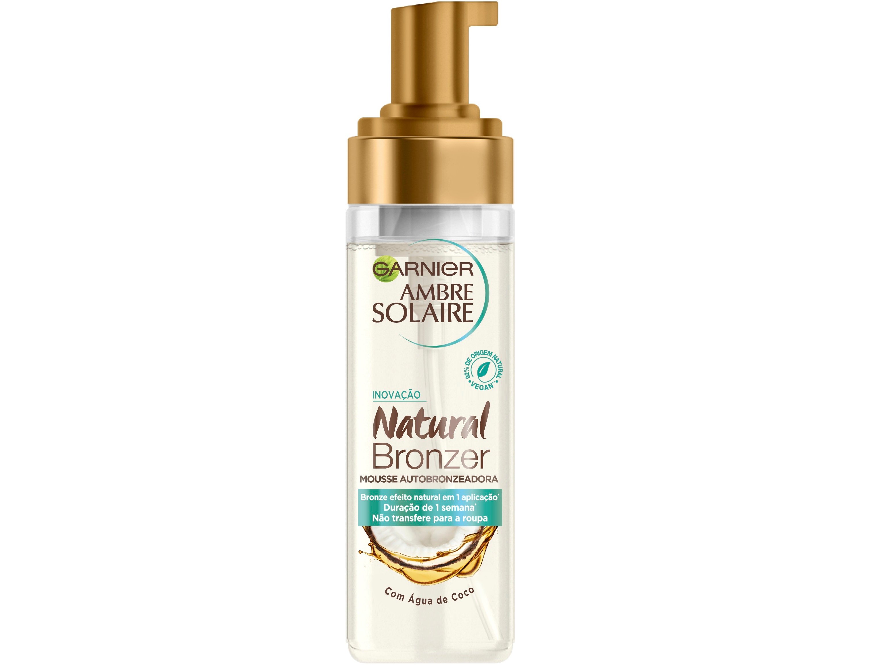AUTO BRONZEADOR AMBRE SOLAIRE MOUSSE 200ML