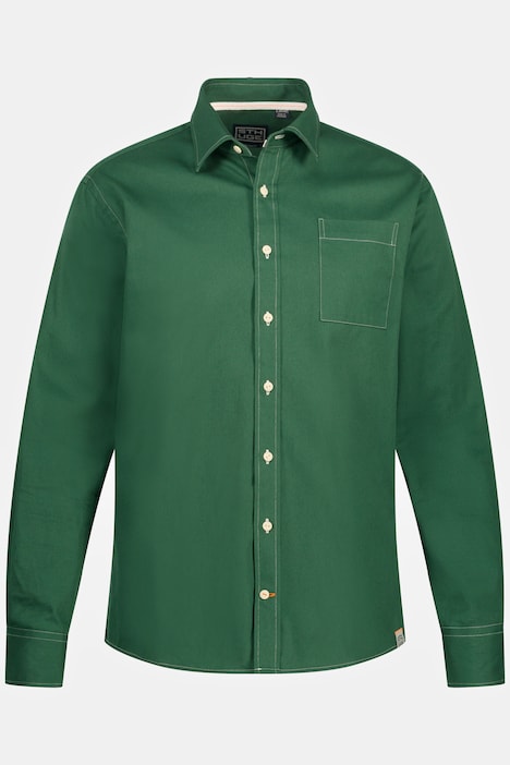 STHUGE Hemd, Langarm, Modern Fit, Kentkragen, bis 8 XL