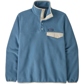 Patagonia Leightweight Synchilla Snap-T Langarmshirt Still Blue Herren