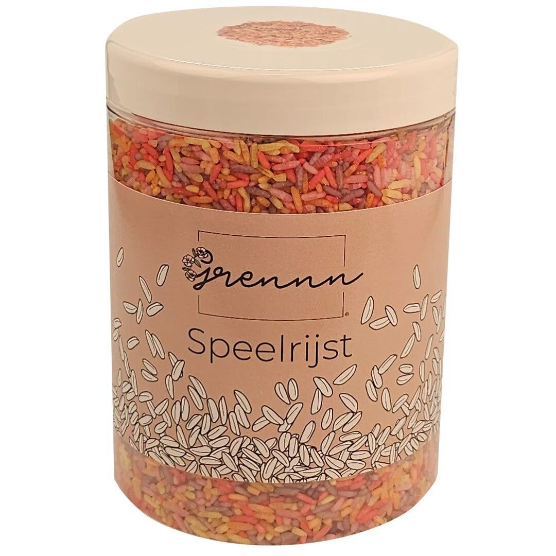 Grennn speelrijst fruit mix - 750 gr