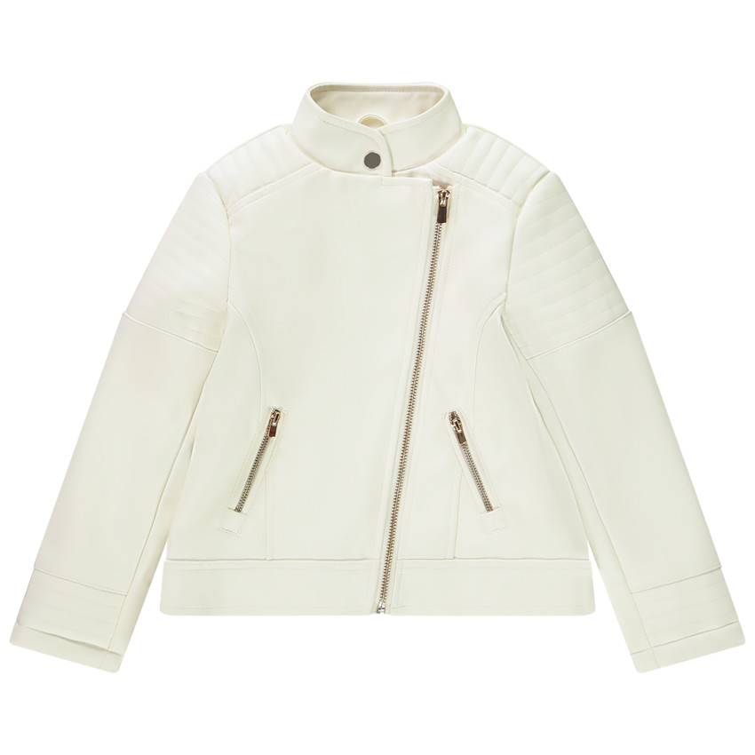 Perfecto esprit biker en simili cuir doublé pour fille