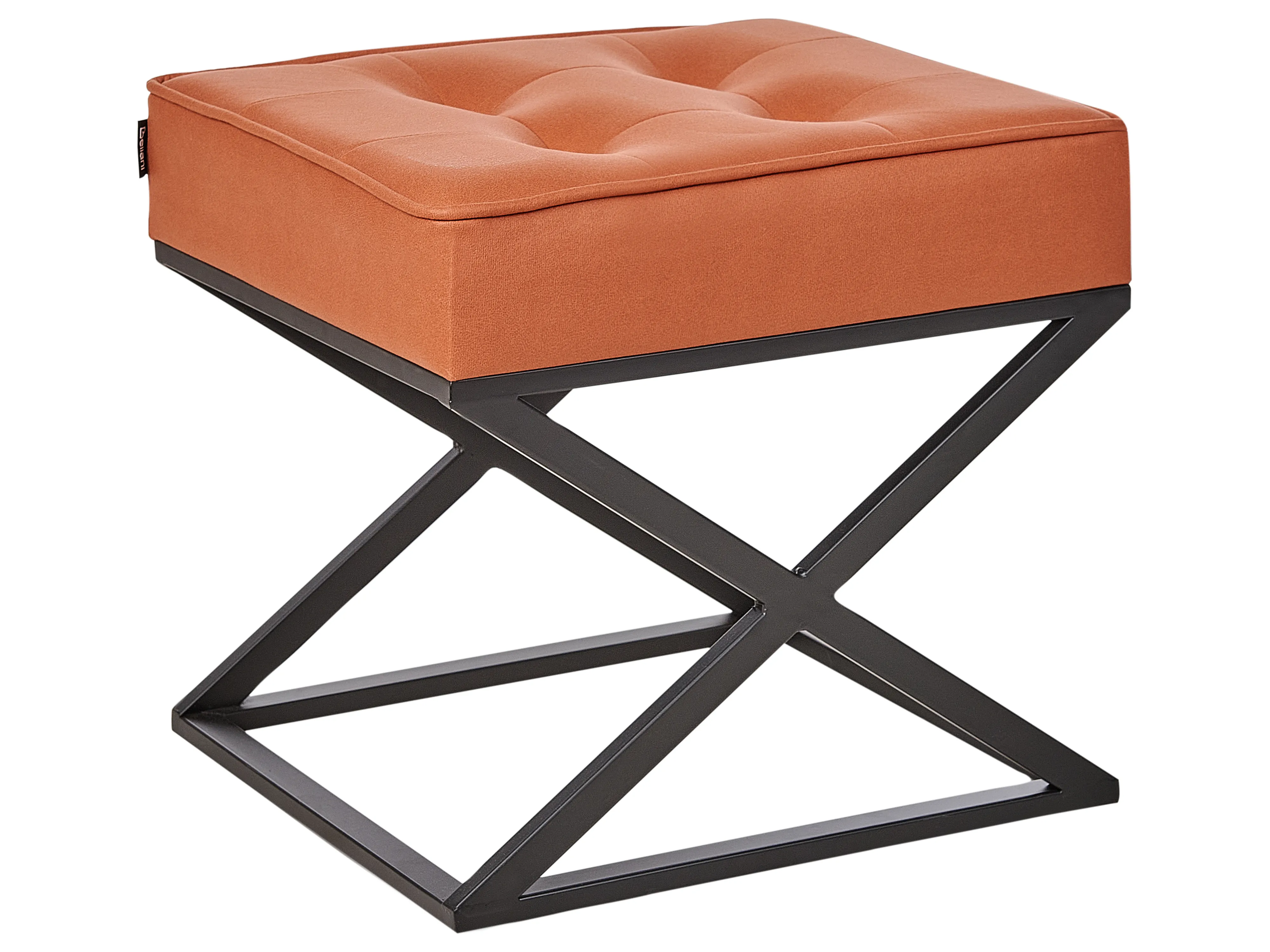 Hocker MURDO Kunstleer Oranje
