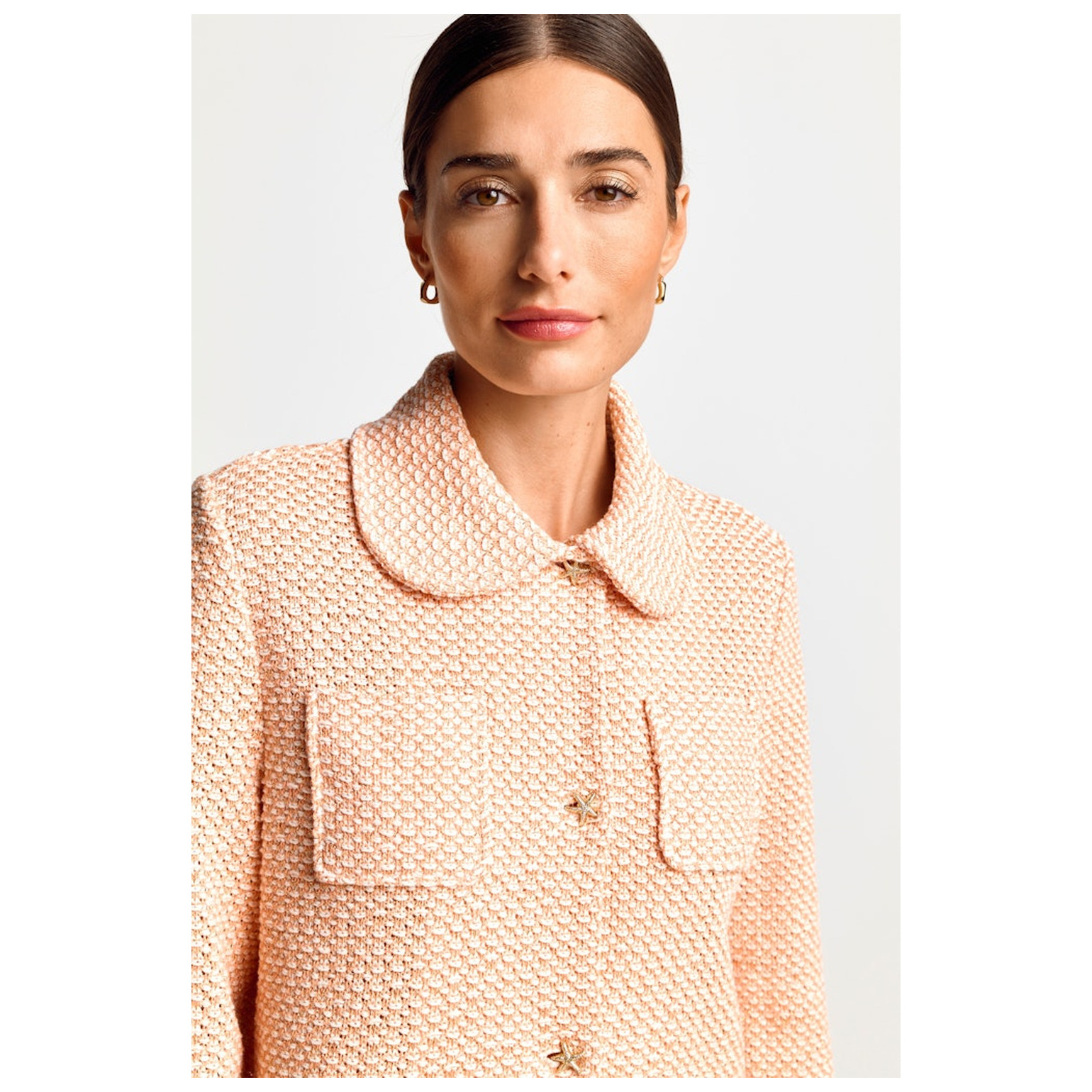 Rich & Royal Knittet jacket recycled