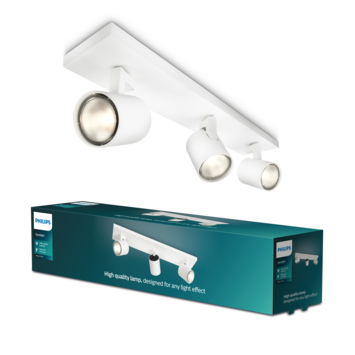 Philips myLiving Runner 3-spot wit