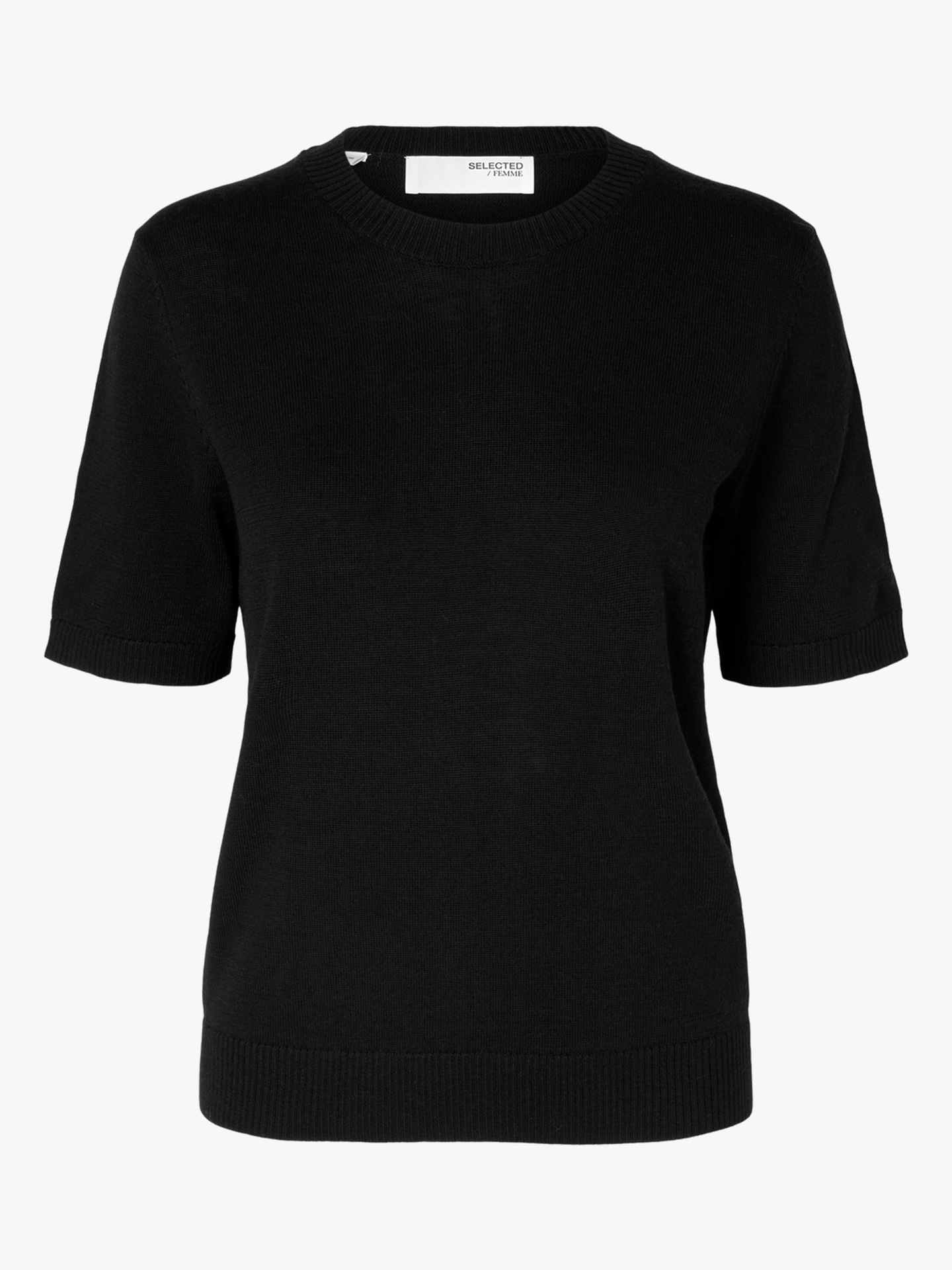 Hella Short Sleeve Knit O-Neck