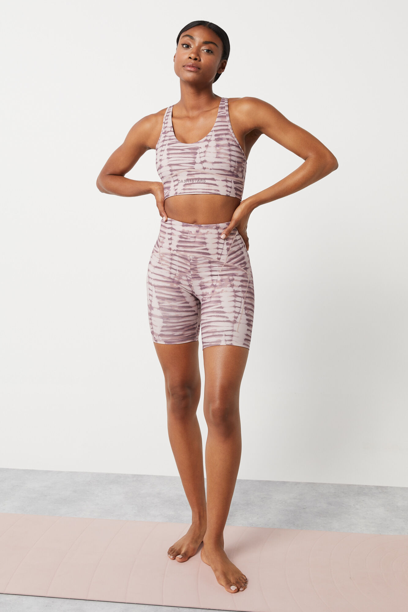 sutiã esportivo Soft Move tie-dye