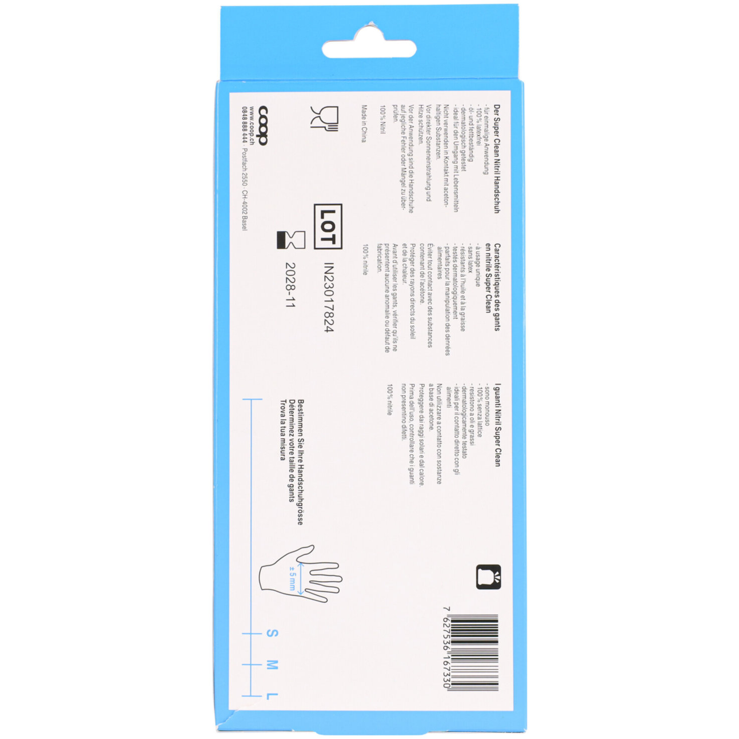 Clean Latex-Free S 50 Stück schwarz