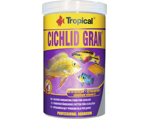 Granulaatvoer Tropical Cichlid Gran 1 l