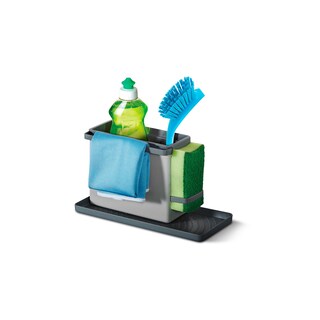 metaltex Spülbecken-Organizer Tidytex 24x14x13 cm Kunststoff grau