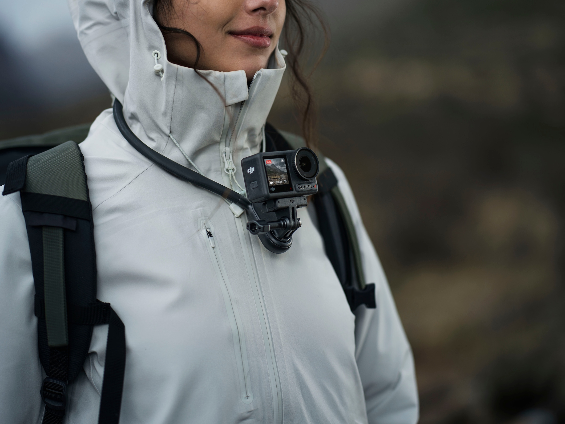 DJI Camcorder »Osmo Action 4 Standard Combo« 4K Ultra HD Bluetooth