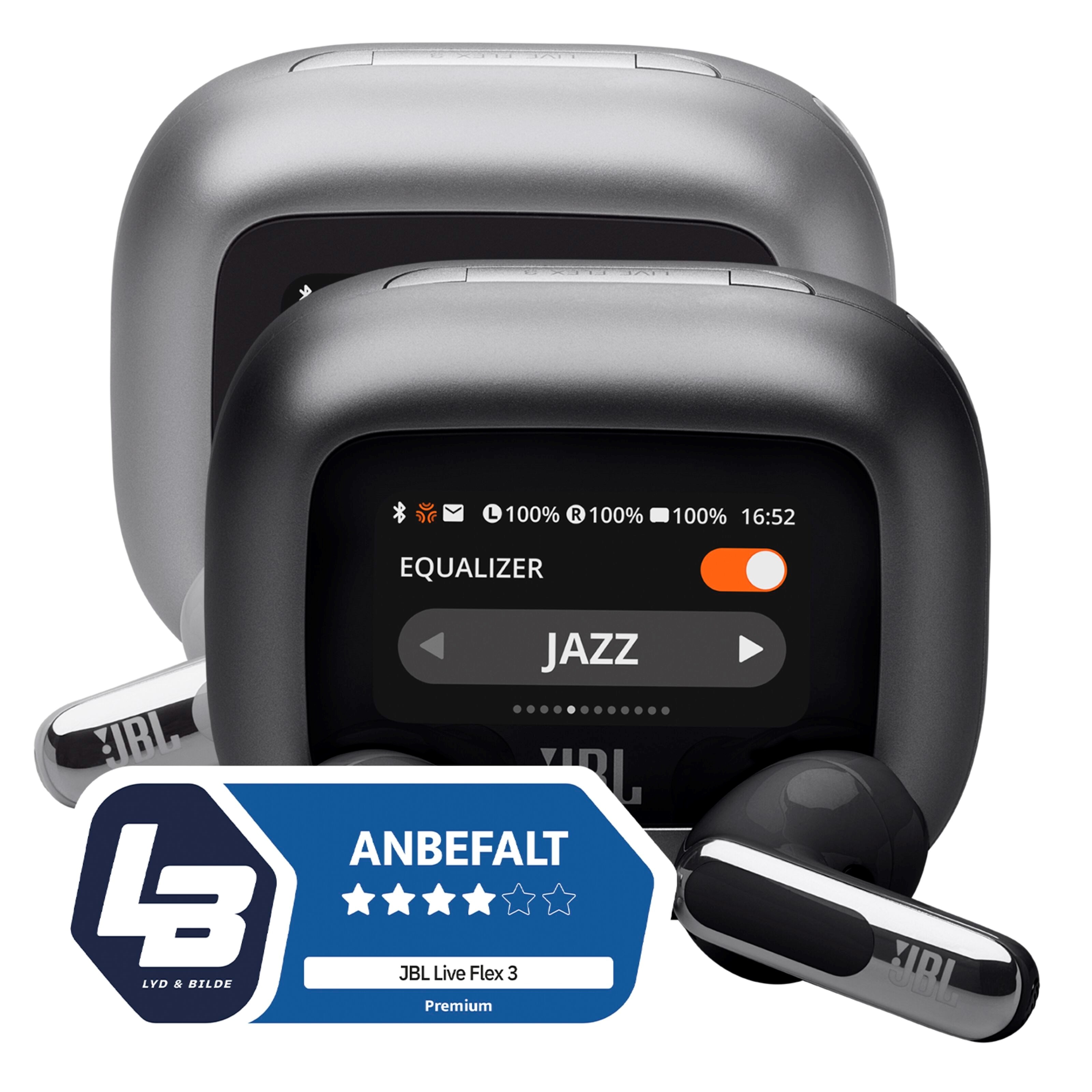 JBL Live Flex 3 Trådløse hodetelefoner Svart