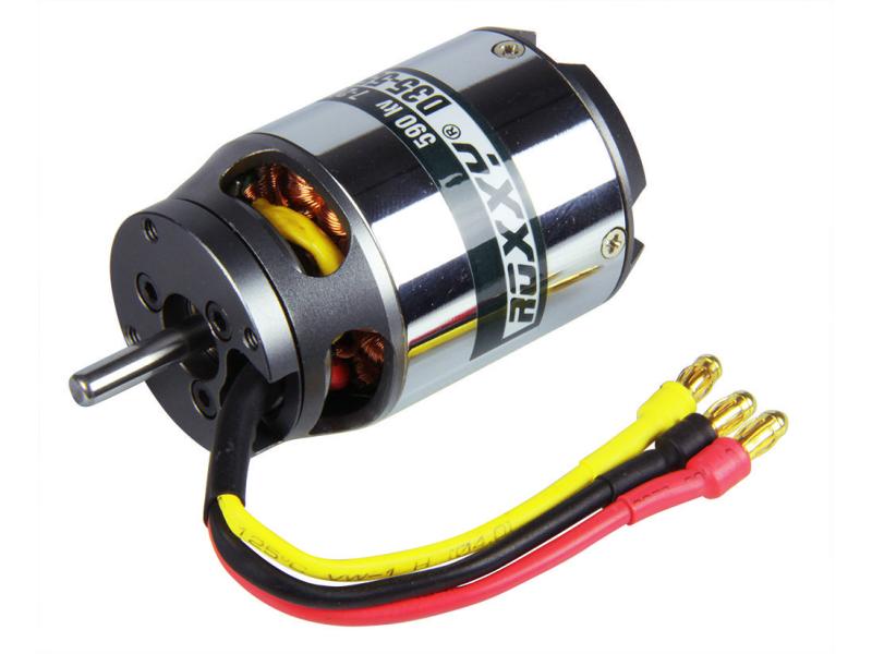 ROXXY Brushless Motor BL Outrunner D35-55-590 KV Brushless Aussenläufer Motor für Flugmodelle