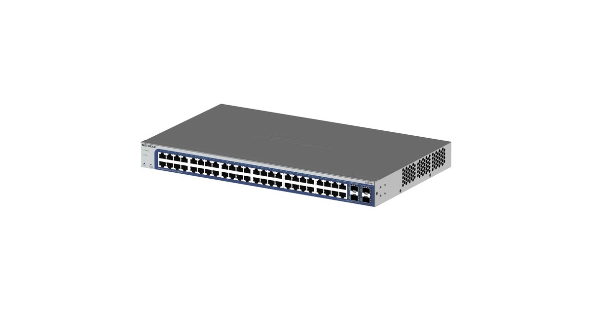 Netgear48-Port Gigabit Smart Switch (GS748Tv6)   (Grijs)