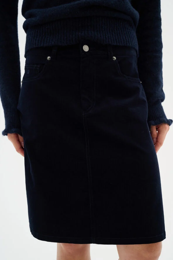 InWear RylieIW Skirt Marine blue