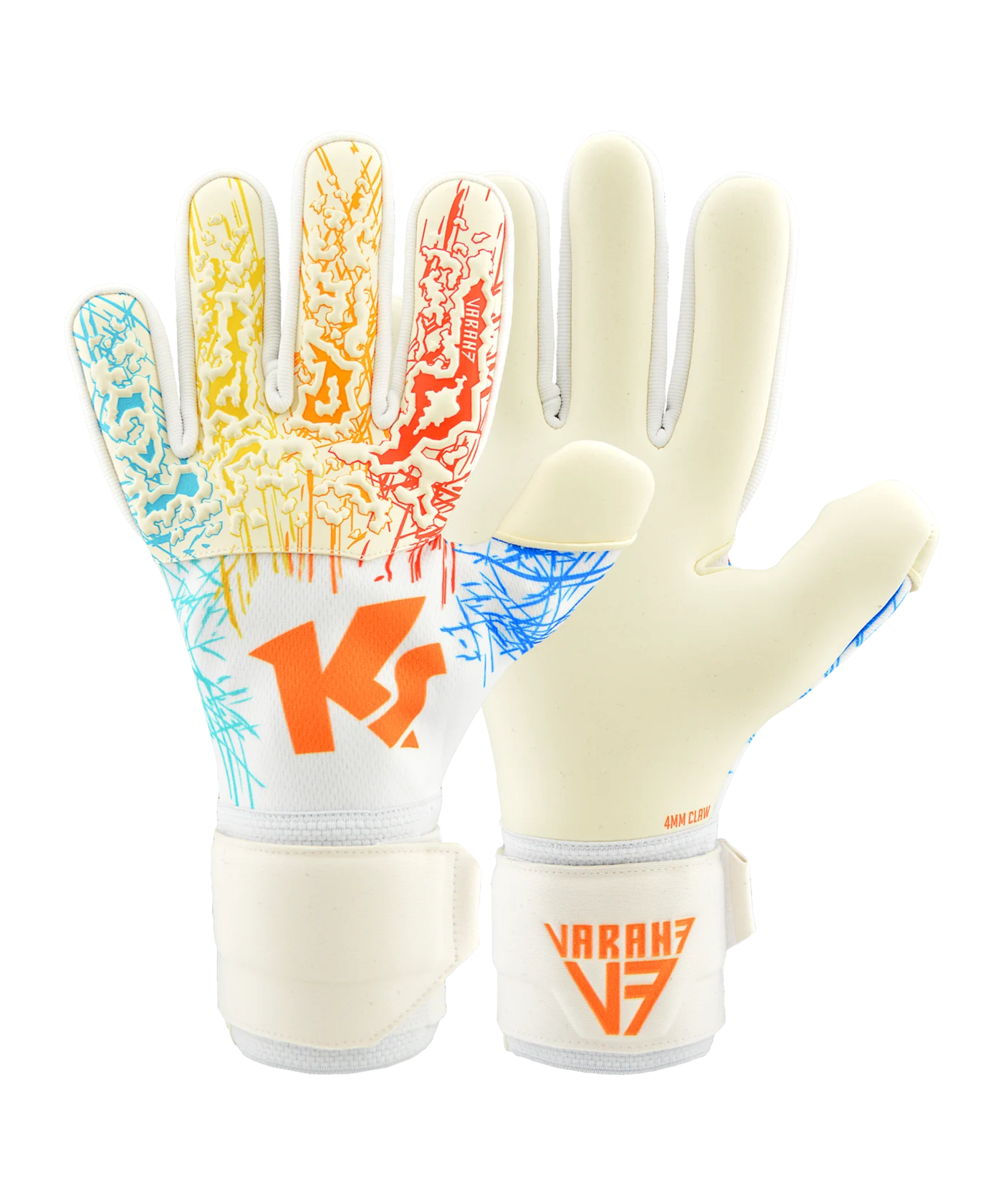 KEEPERsport Varan7 Premier NC TW-Handschuhe Rot Weiss F701