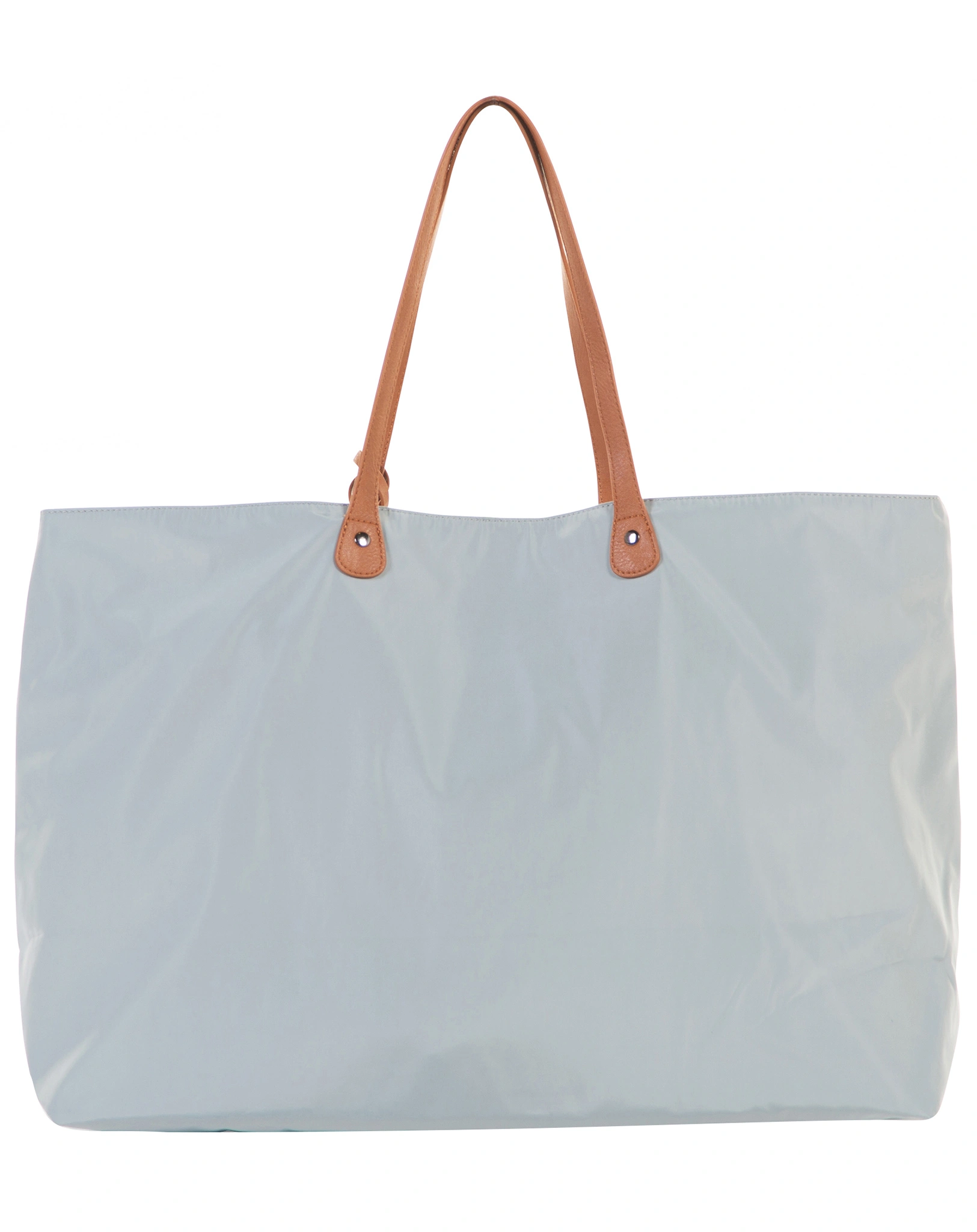 Wickeltasche FAMILY BAG (55x18x40) in hellgrau/offwhite