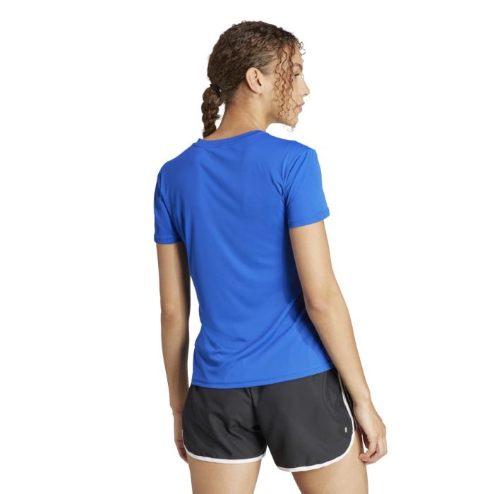 adidas Dame T-shirts Adizero T-Shirt Blå