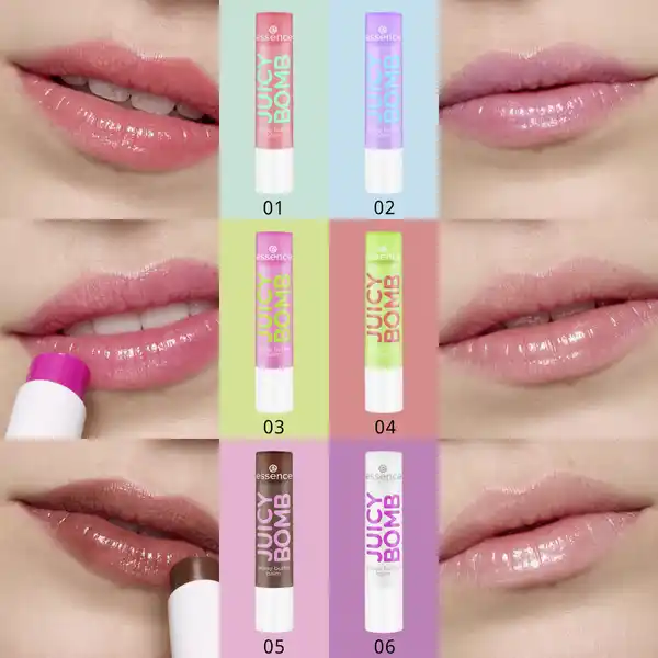 JUICY BOMB glossy butter balm 03 Time To Pitaya