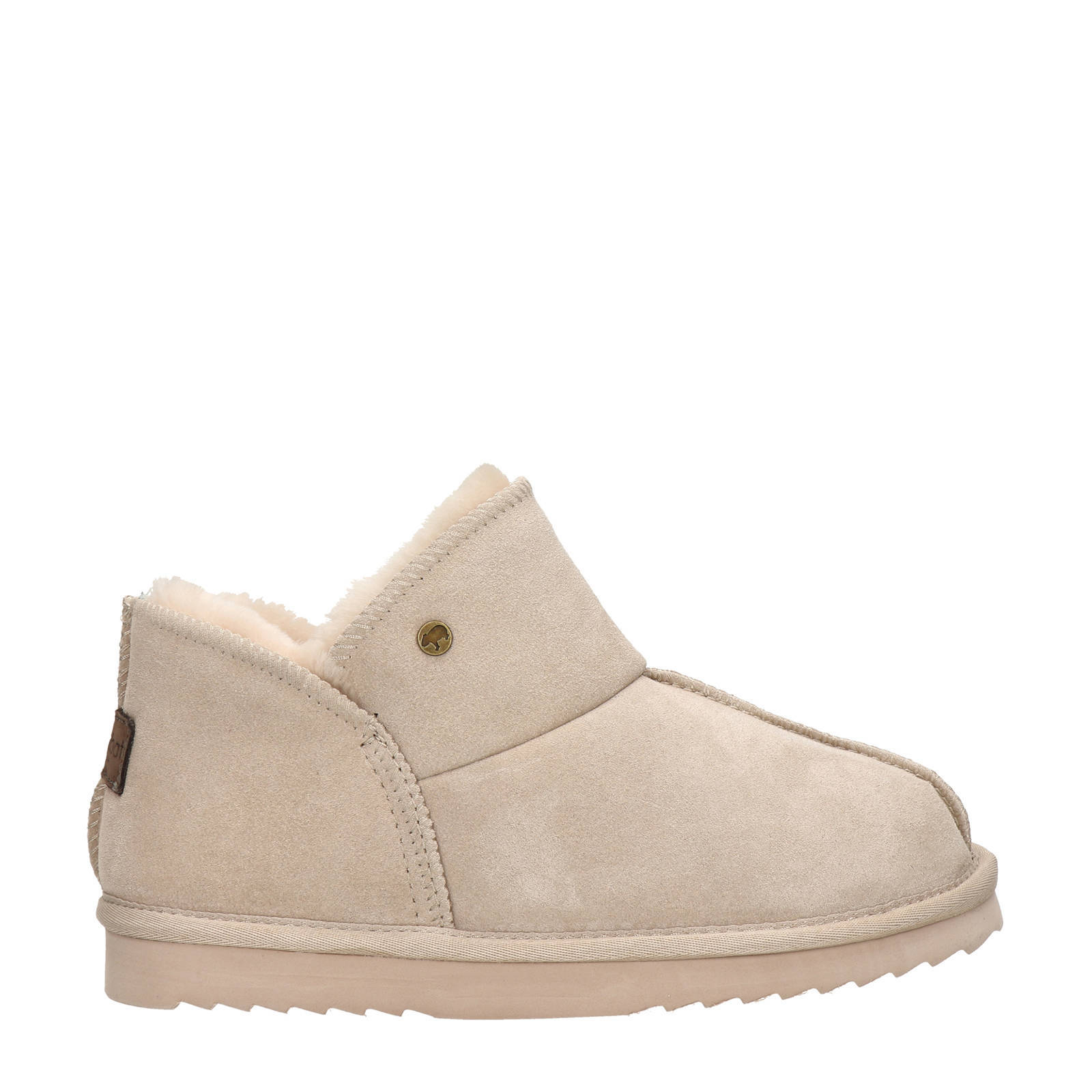 Warmbat Australia Willow gevoerde suède pantoffels