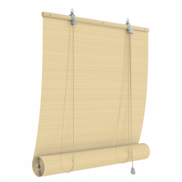 KARWEI bamboe roll-up lichtdoorlatend naturel (kleurnr. 1024) 90x180 cm (bxh)
