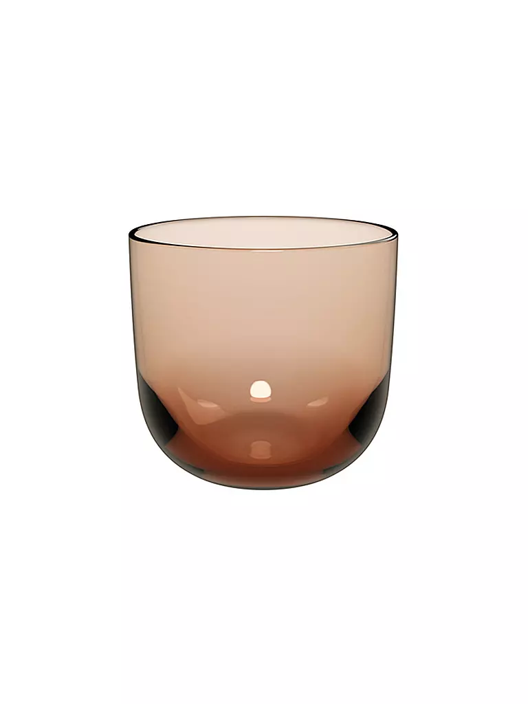 LIKE BY VILLEROY & BOCH Wasserglas 2er Set LIKE GLASS 280ml Clay orange