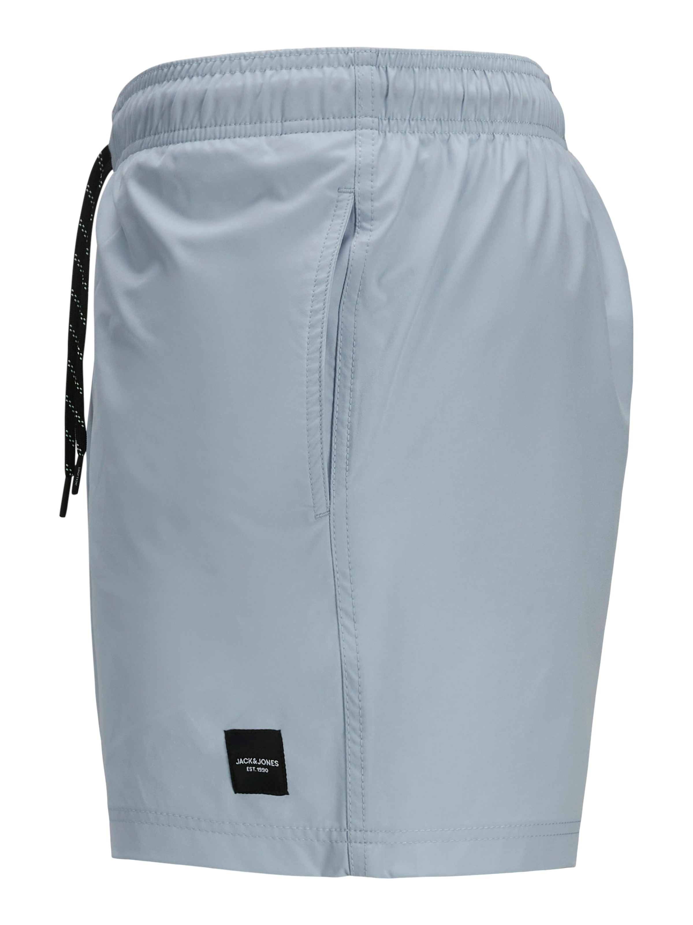 Jack & Jones Badeshorts »JPSTMAUI  Badeshort mit elastischem Bund und normalem Schnitt«, unifarben, modisch, slim fit, Polyester