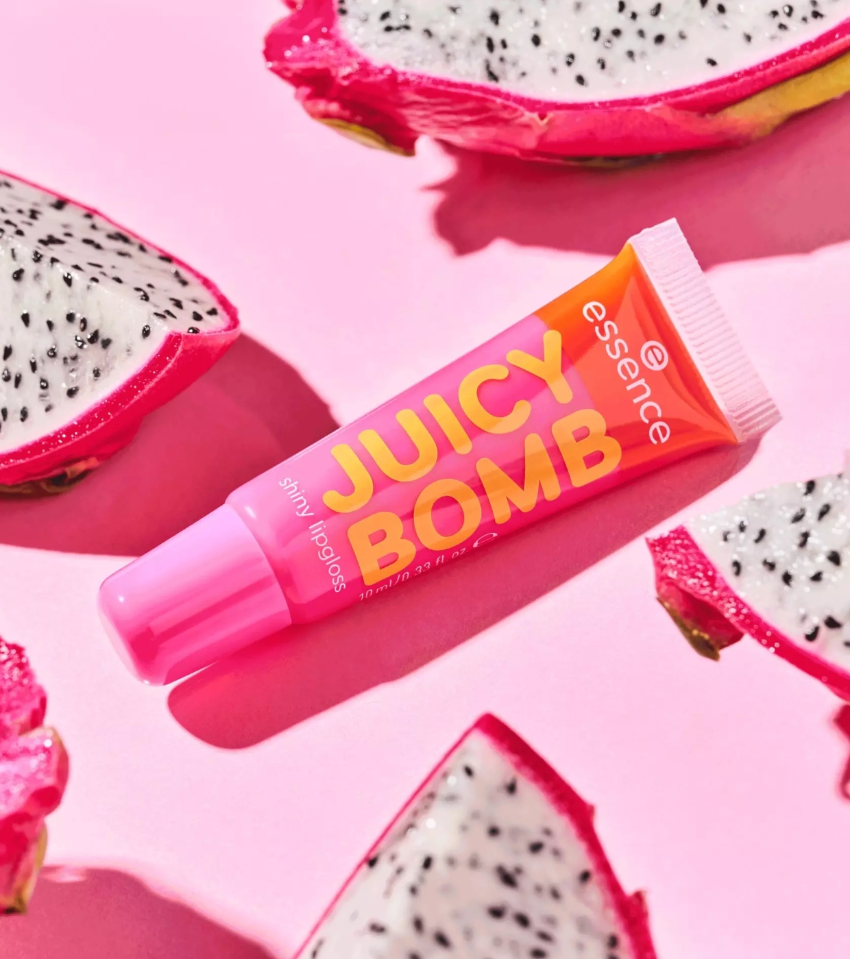 essence - *Juicy Bomb Party* - Brilho labial - 03: Pretty Pitaya
