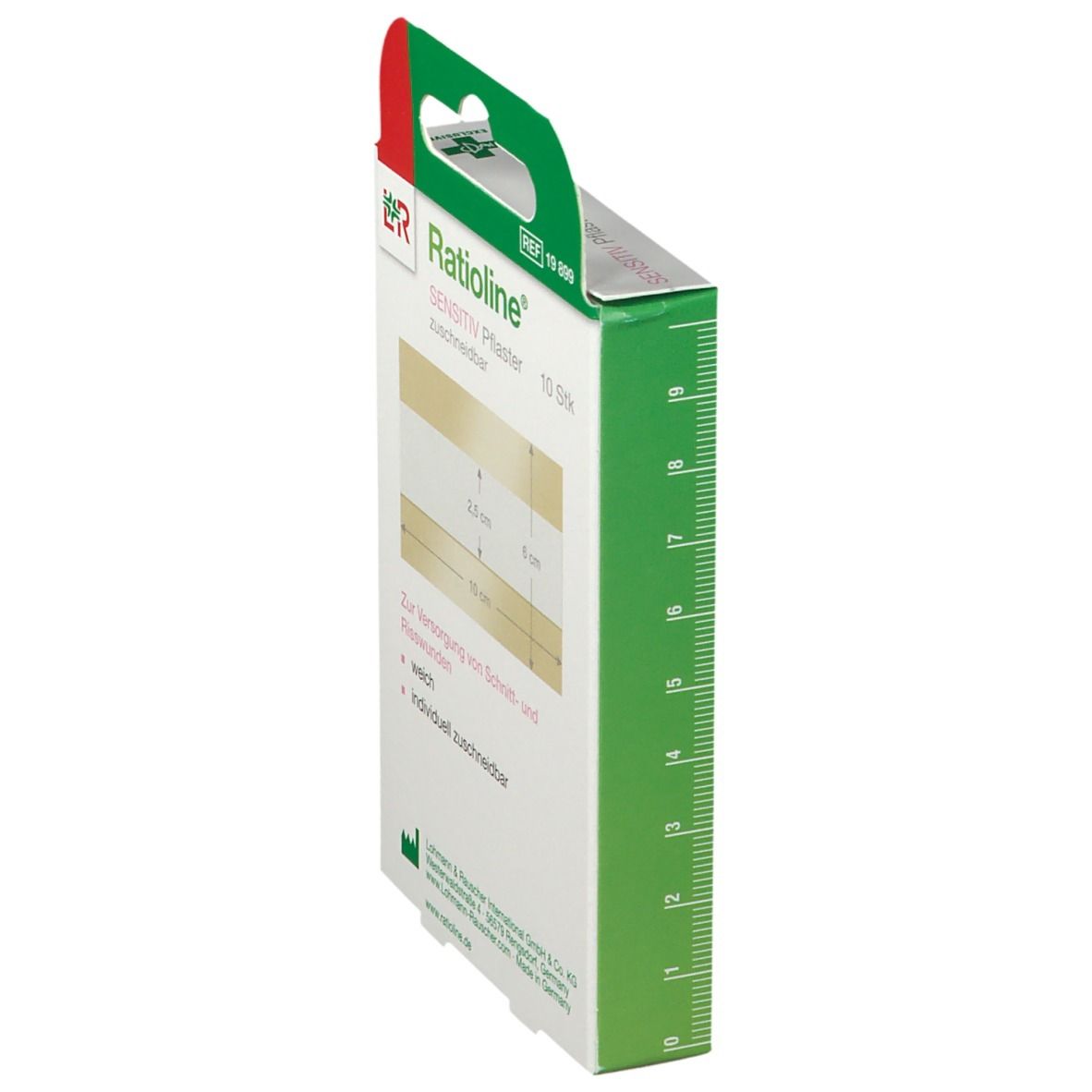 Ratioline® sensitive Wundschnellverband 6 cm x 10 cm