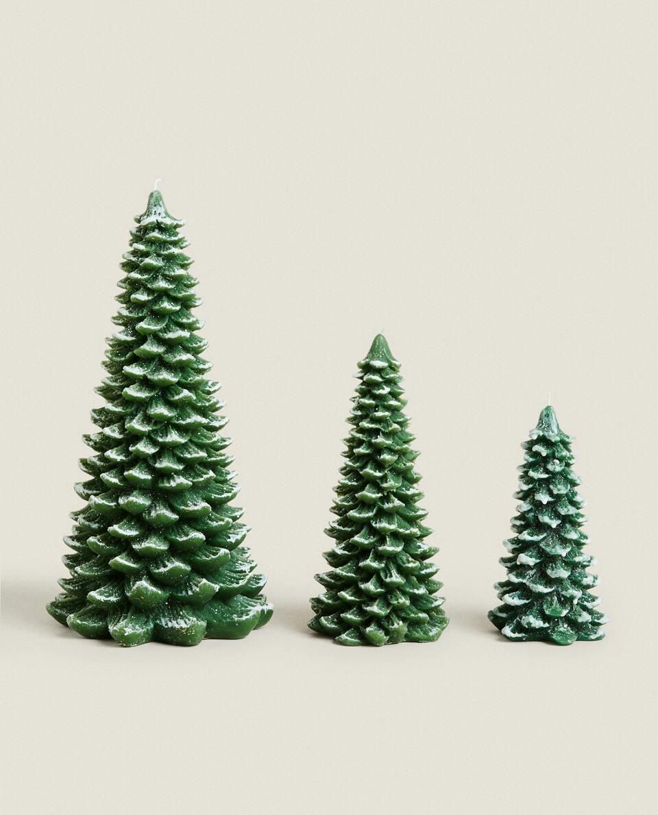 VELA DECORATIVA PARA ÁRVORE DE NATAL