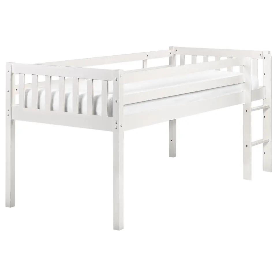 PEIPIN - Kinderbed - Wit - 90 x 200 cm - Hout