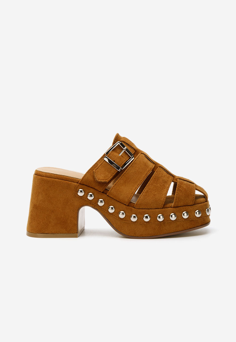 Mules a talon chameau Rosamaria