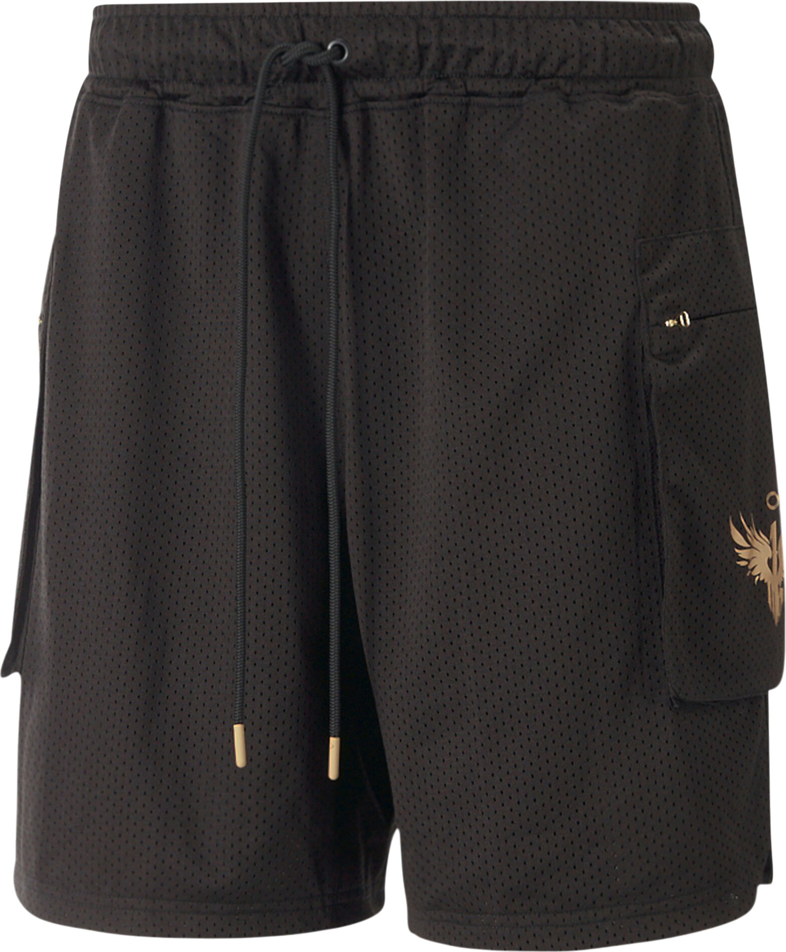 PUMA x Melo Mesh Short Schwarz F01