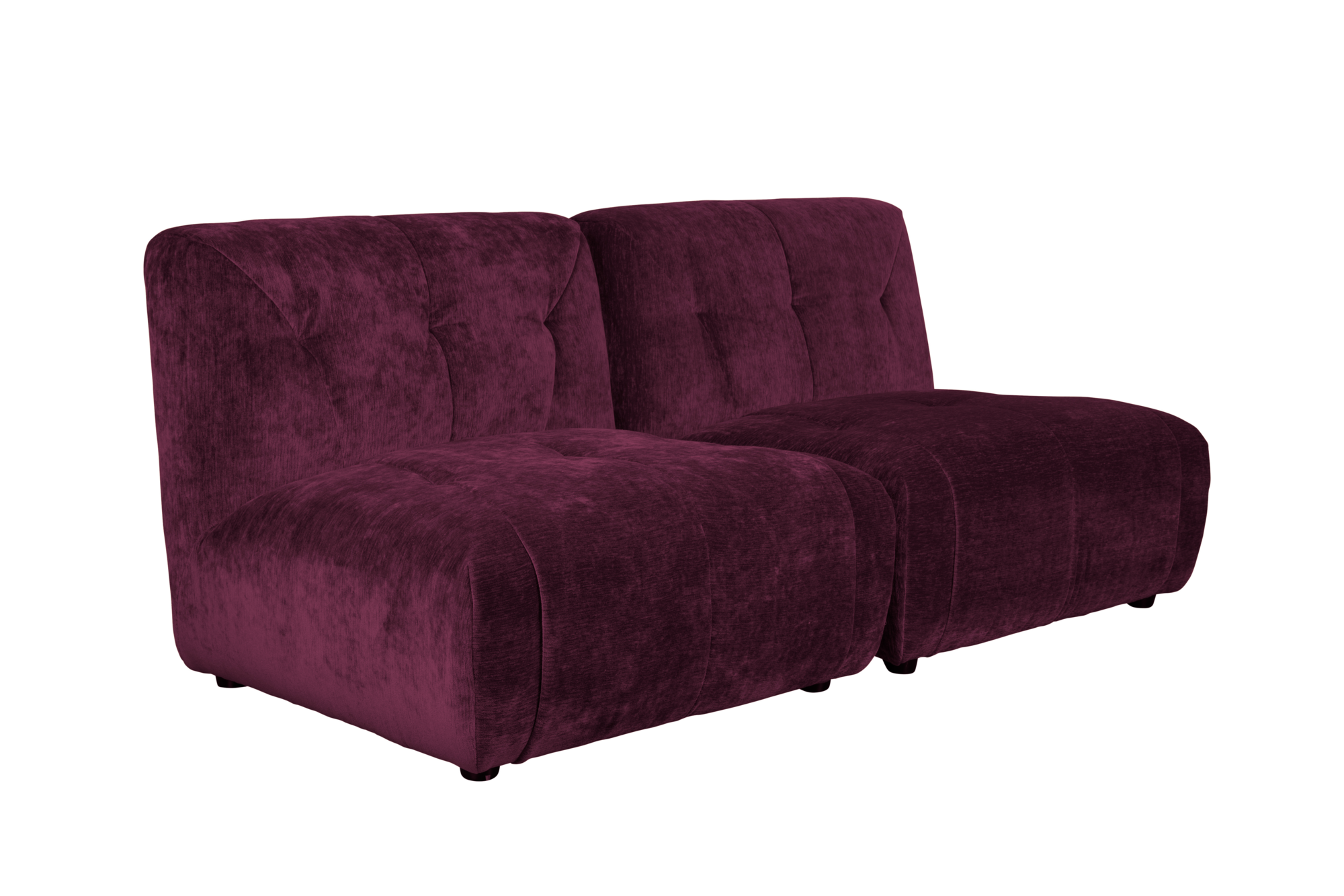 Sofa Giada 2-Seater Plum