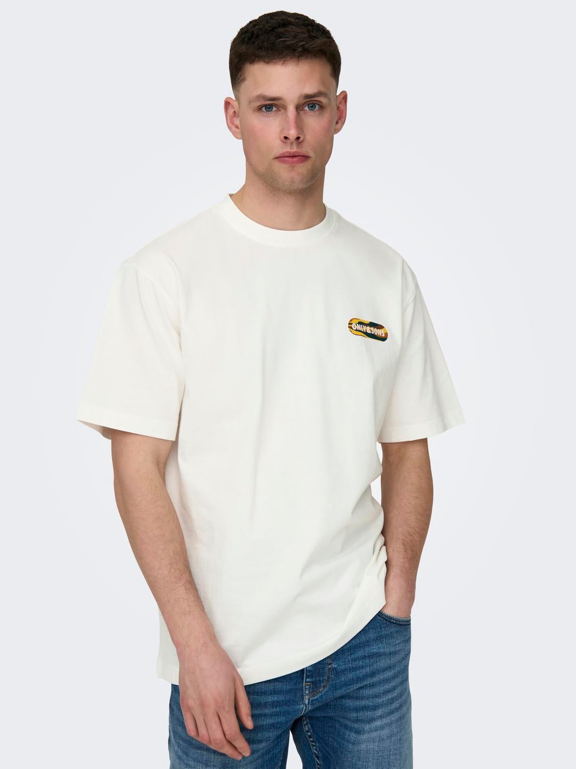 ONSKEITH T-shirt Cloud Dancer