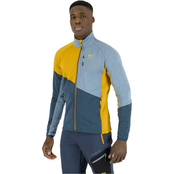 Veste polaire ski rando KARPOS FEDERA F-Z FLEECE STARGAZER/GOLDEN/SMOKE