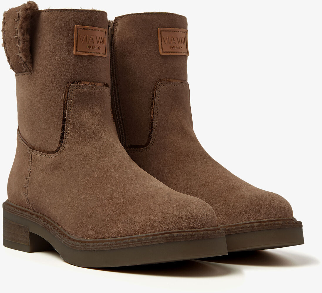 bruine via vai enkelboots bellamy yasmin