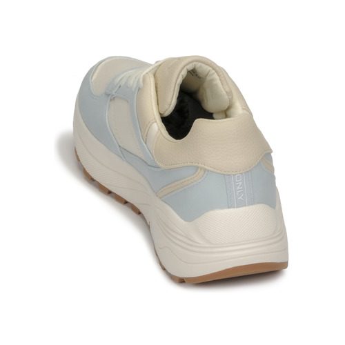 Only - ONLSYLVIE-7 PU - Ecru / Bleu