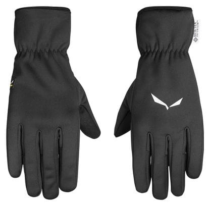 Gants Longs Unisexe Salewa Gore Windstopper Finger Noir