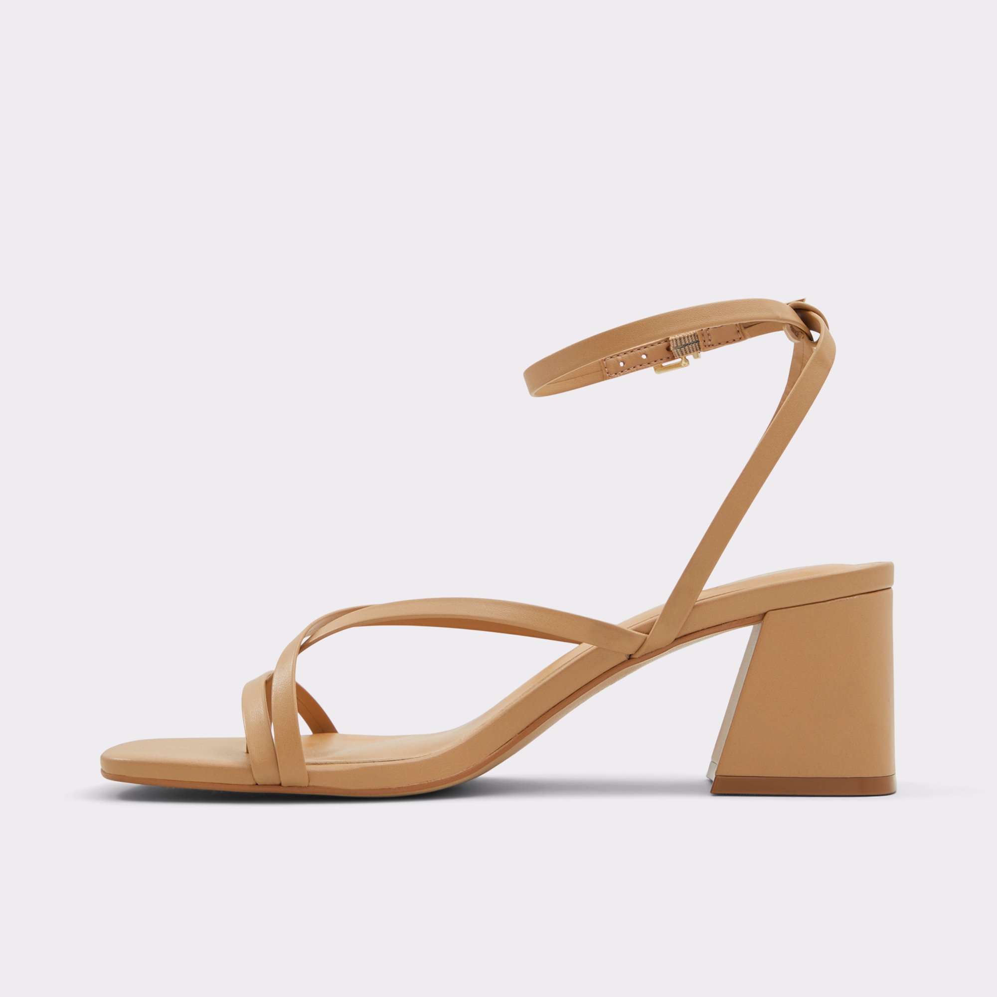 Adrauder Dark Beige Women Strappy Sandals