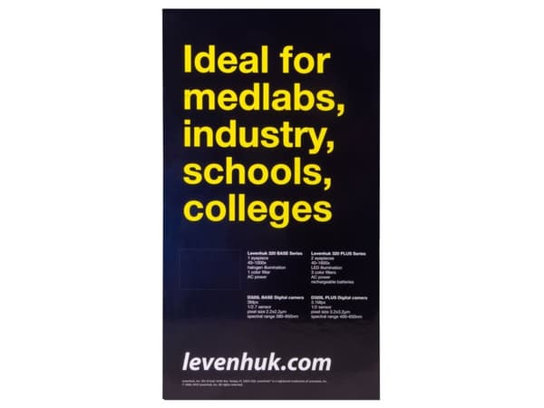 Levenhuk D320L PLUS, Digitalt, Sort, Grå, Metall, 0 - 58 mm, 0 - 25 mm, 1600x