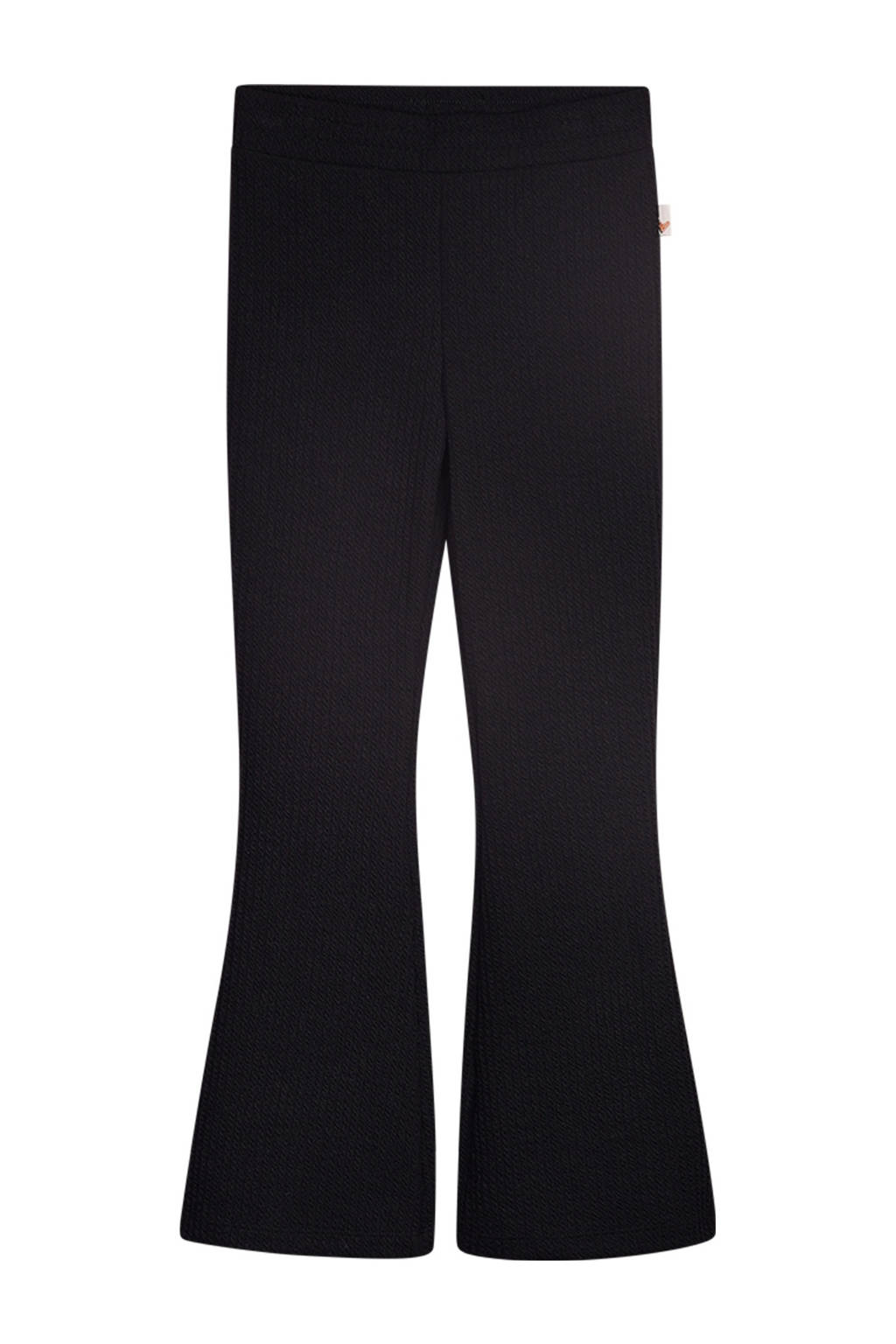 Moodstreet flared broek Bess zwart