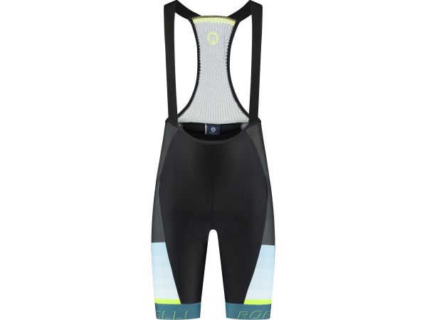 Rogelli Hero 2 Bib Cykelshorts, Black/Blue/Lime