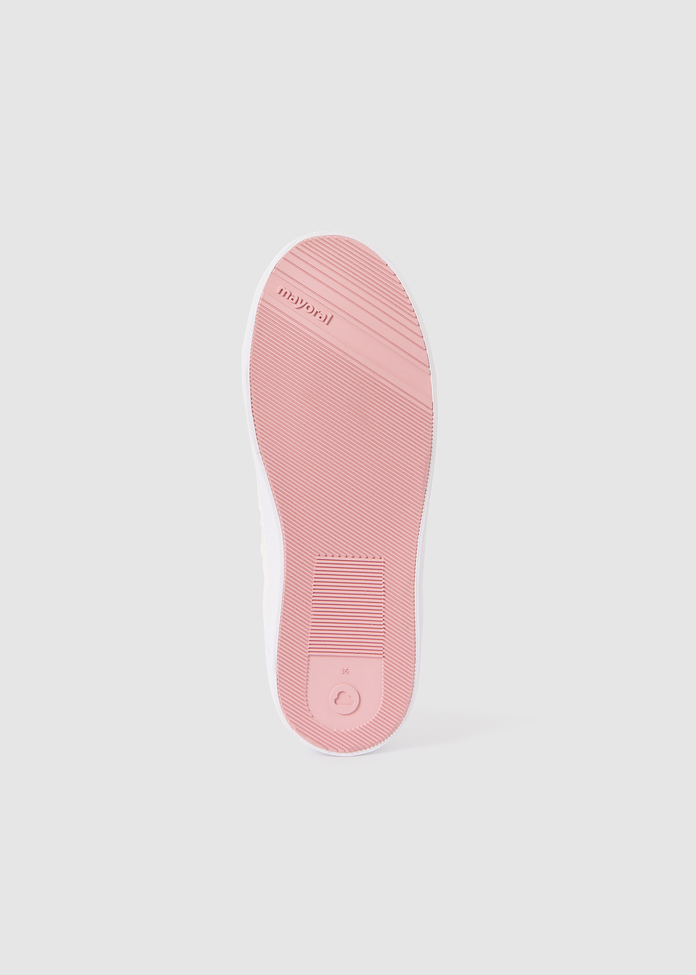 Tênis de lona com bordado para meninas