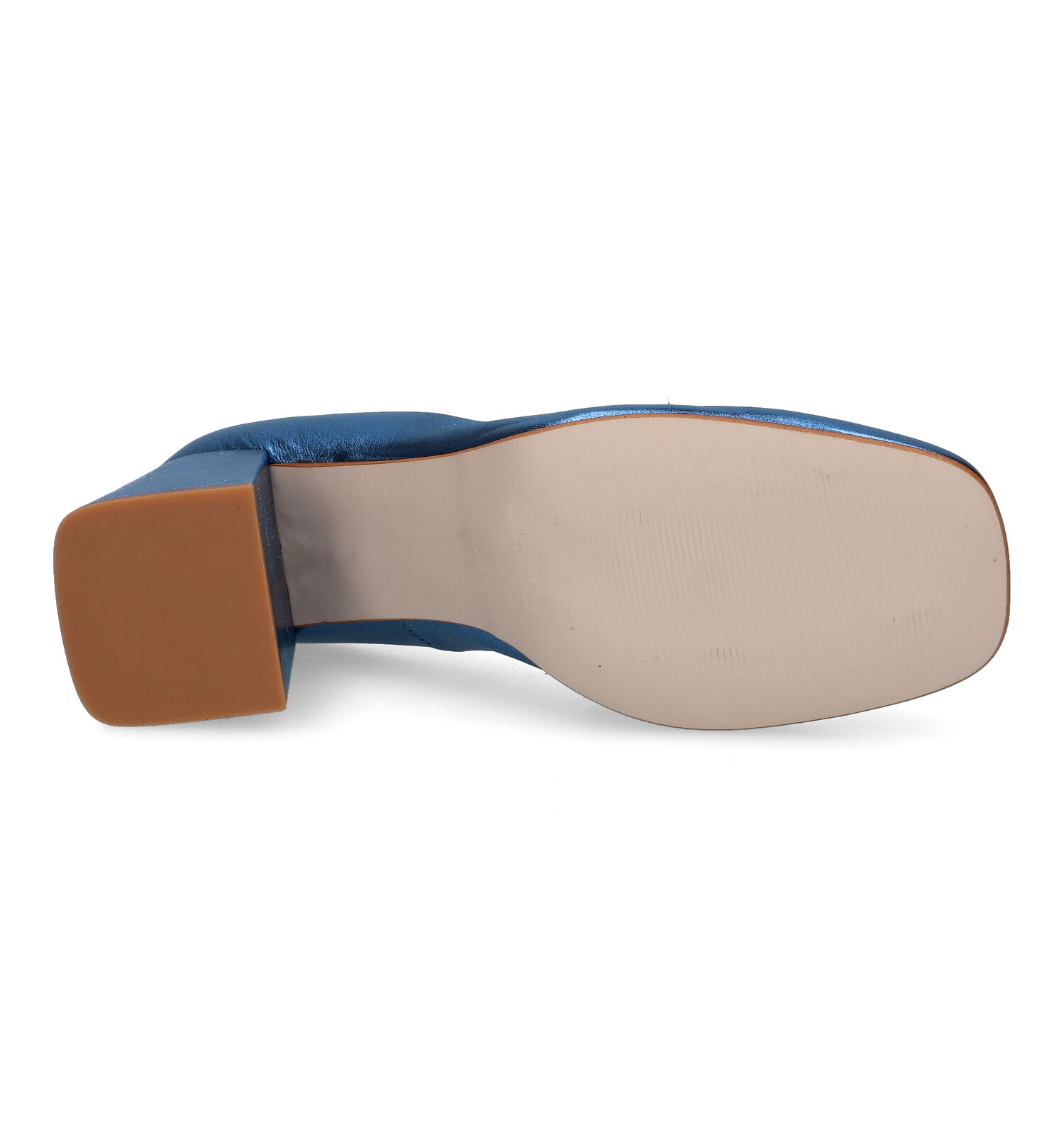 Enkelpumps blauw