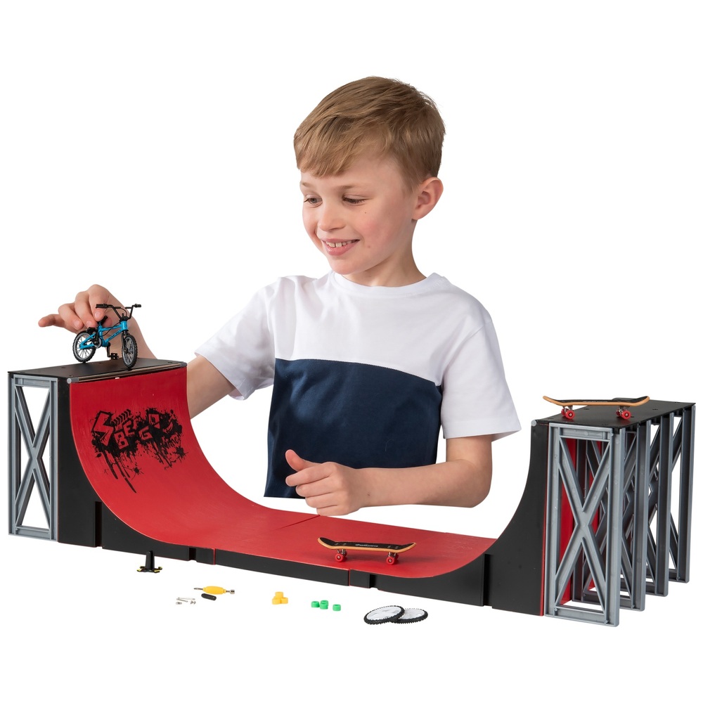 Finger Skateboard Halfpipe Spielset