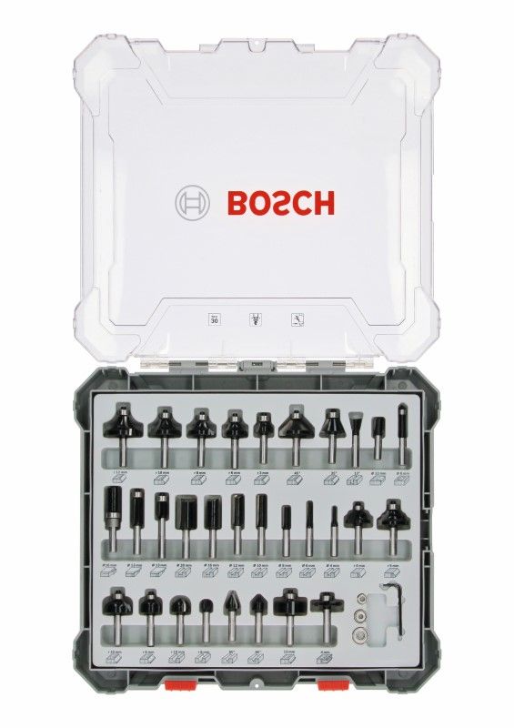 Bosch 2607017474 30-d Frezenset gemixt 6mm